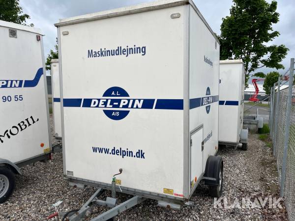Toilet- og badeskur ScanVogn