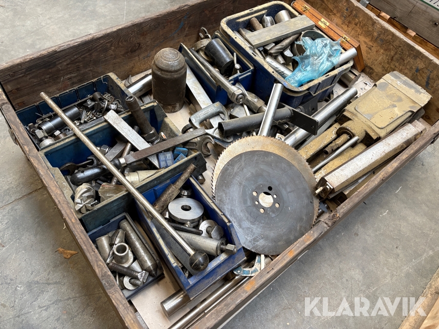 Diverse værktøjsdele