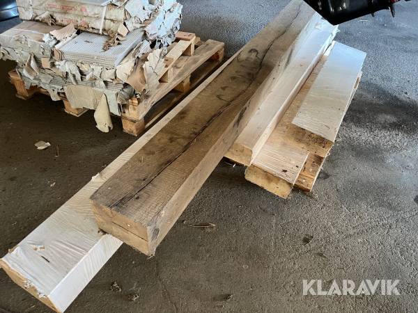 Limtræsbjælker/egetræbjælke 7 styk