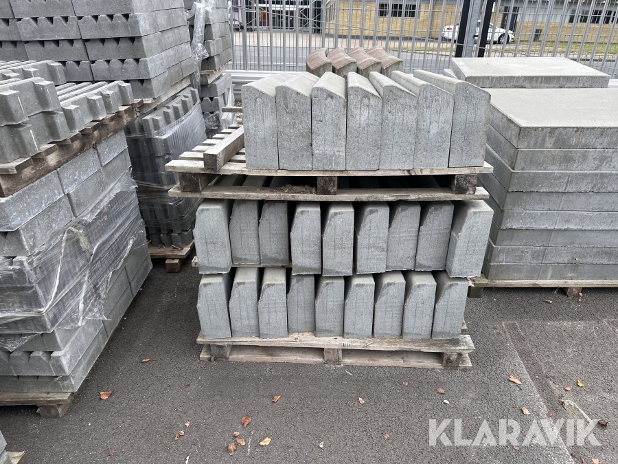 Radius kantsten og fortovskantsten