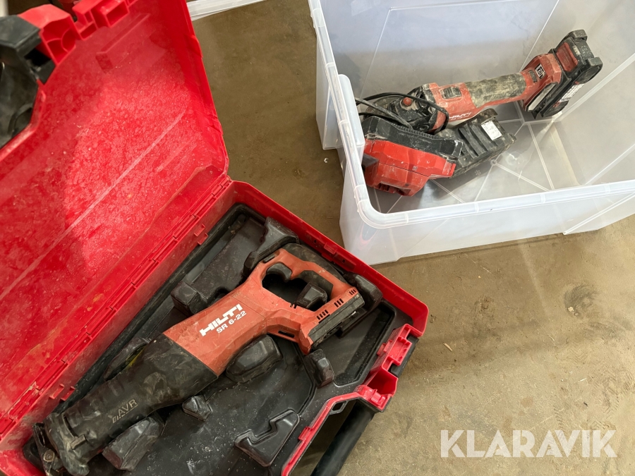 Blandet håndværktøj Hilti 4 dele
