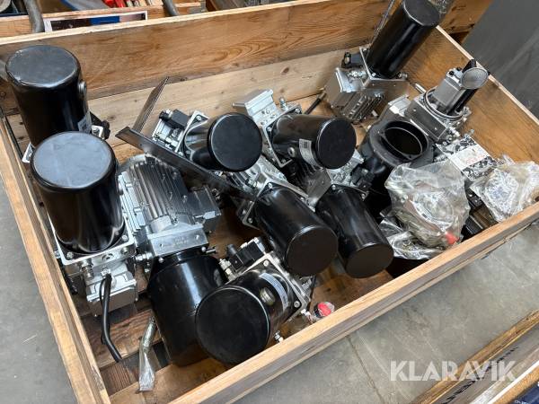 Hydraulisk pumpestation 11 stk