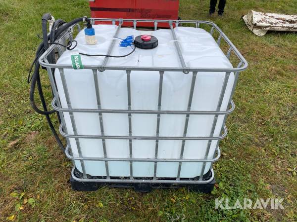 Adblue tank med pumpe 1000L