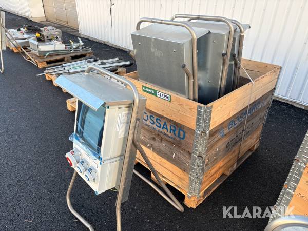 Byggestrømstavler Caverion 4 stk