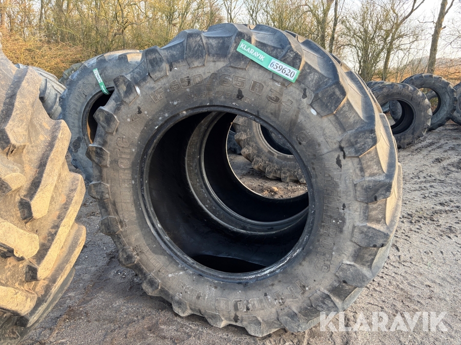 Landbrugsdæk Trelleborg 650/65R34 2 styk