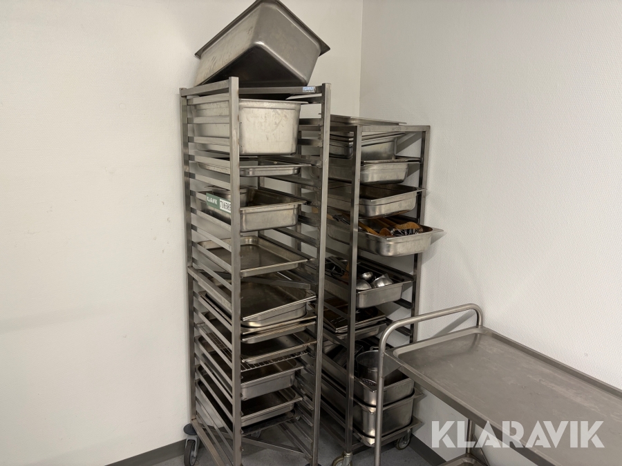 Rustfri køkkeninventar 