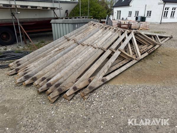 Spær til lager/maskinhus 16 styks