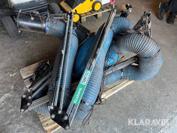 Udsugnings arme 2 styk