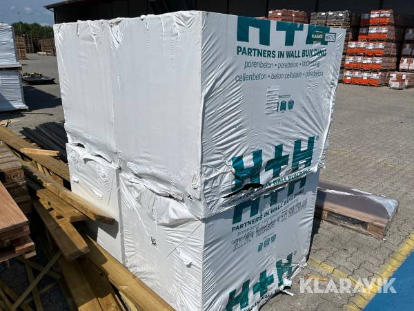 Porebeton H+H Multipladen 4-535 4 paller