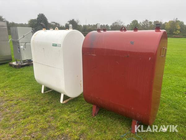 Dieseltanke Roux 1200 liter 2 styk