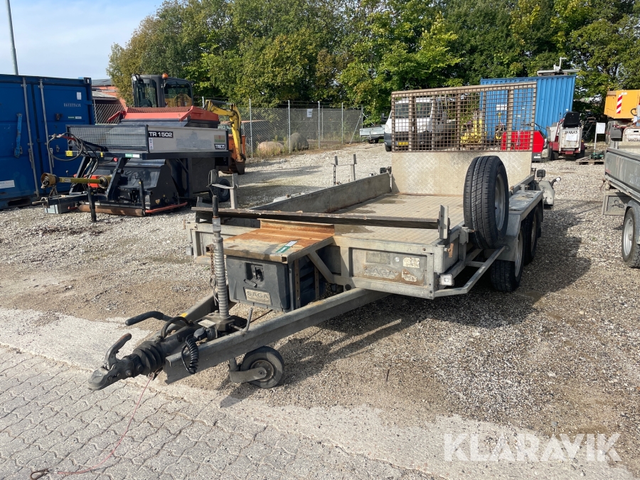 Maskintrailer Tiki-treiler TP385-DLB