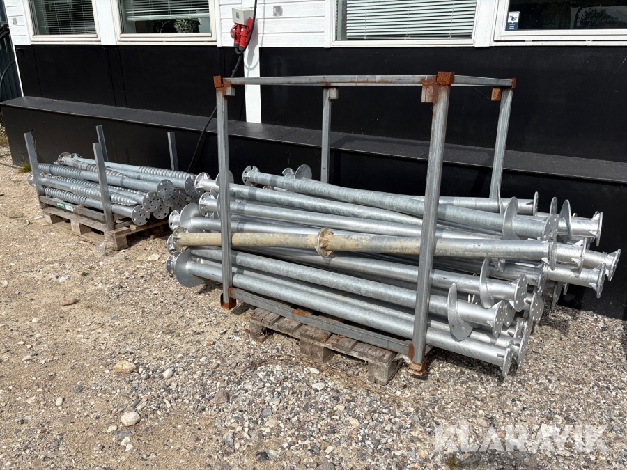 Jordskruer Jysk Skruefundament - 18 styk