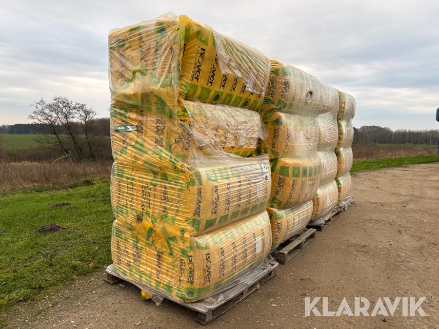 Isolering Isover Murfilt - 4 paller af 31.01kvm