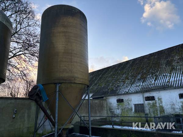 Glasfiber silo Tunetanken