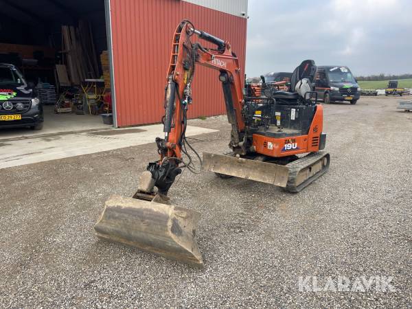 Gravemaskine Hitachi ZX190-6 YR med skovle