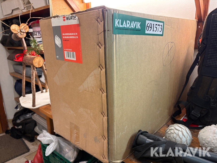 TIG-Svejsemaskine Würth 200S AC/DC