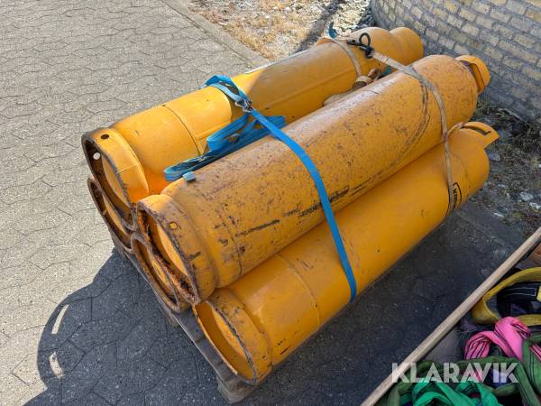 Gasflasker 17 kg Kosangas 5 styk