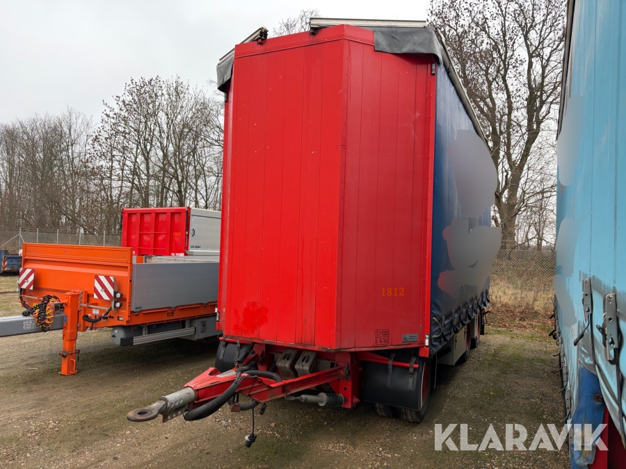 Maskinetrailer Hedensted ladfabrik Boe zuggabel
