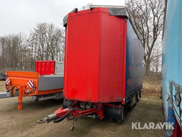 Maskinetrailer Hedensted ladfabrik Boe zuggabel