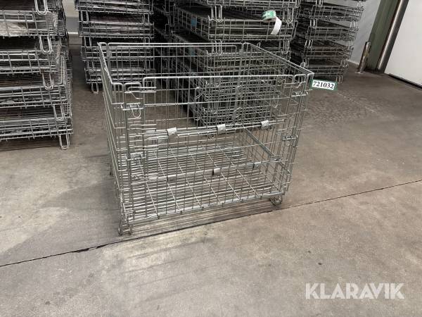 Sammenklappelige bure 10 styk