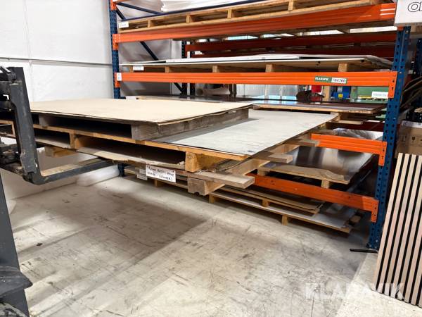 Rustfri stål plader