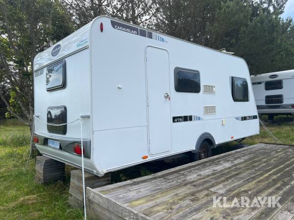 Campingvogn Blue C 476 med Isabella fortelt