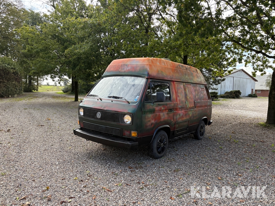 Kaffebil Volkswagen T3 med baristaudstyr