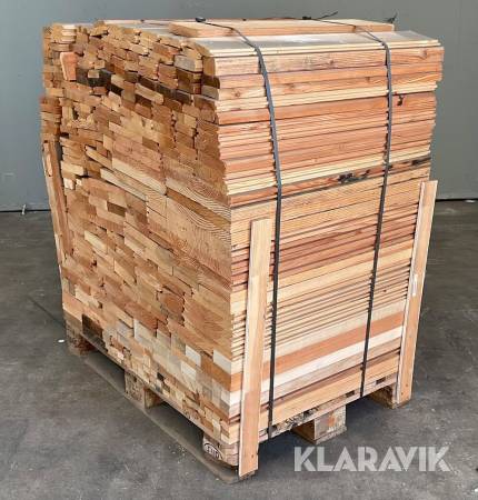 Afskær af gulvbrædder, samlet parti.