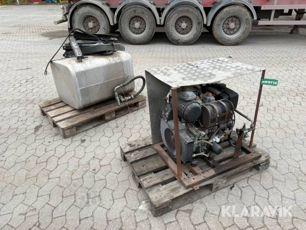 Hydraulik station Hailin HL292 diesel