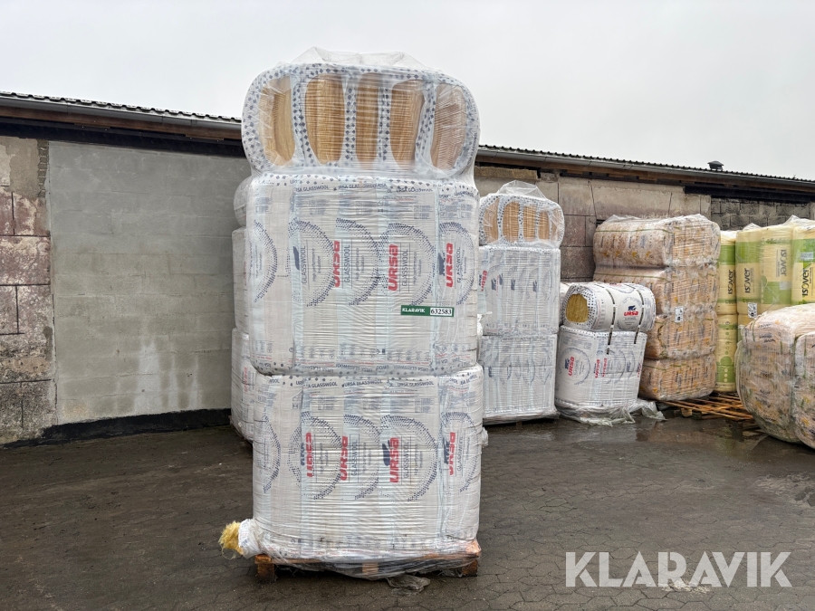 Glasuld isoleringsbatts URSA A37 – 95 mm, 161 m²