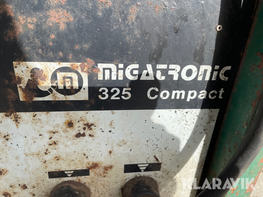 Svejsemaskine Migatronic 325 COMPACT 1 mm svejsetråd