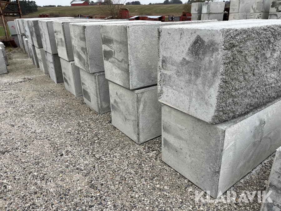 Betonblokke - topblokke 20 styk