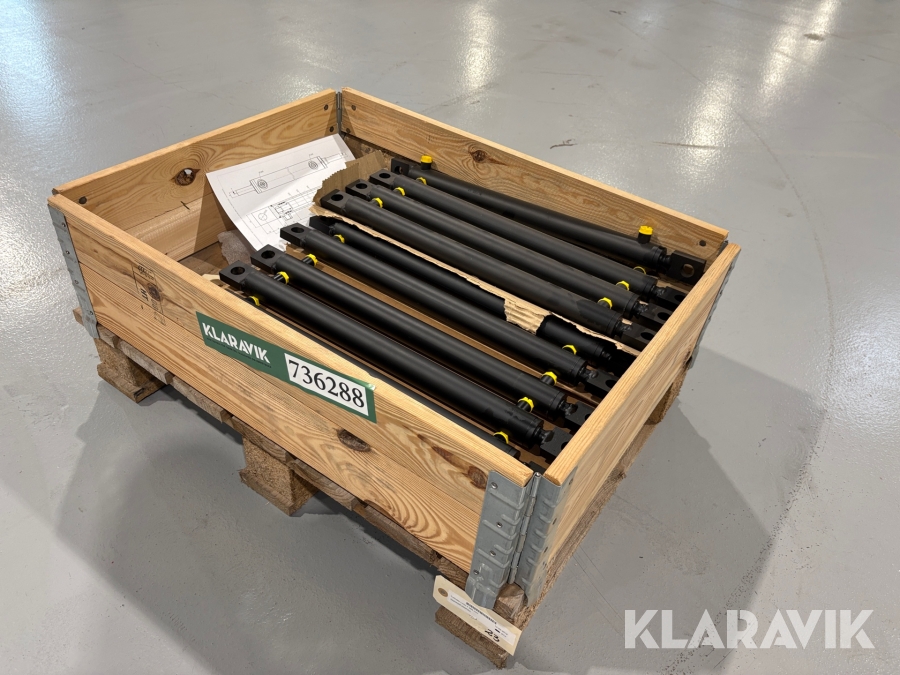 Hydraulikstempler - 22 stk