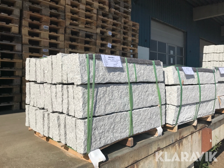 Granit kantsten 10 paller