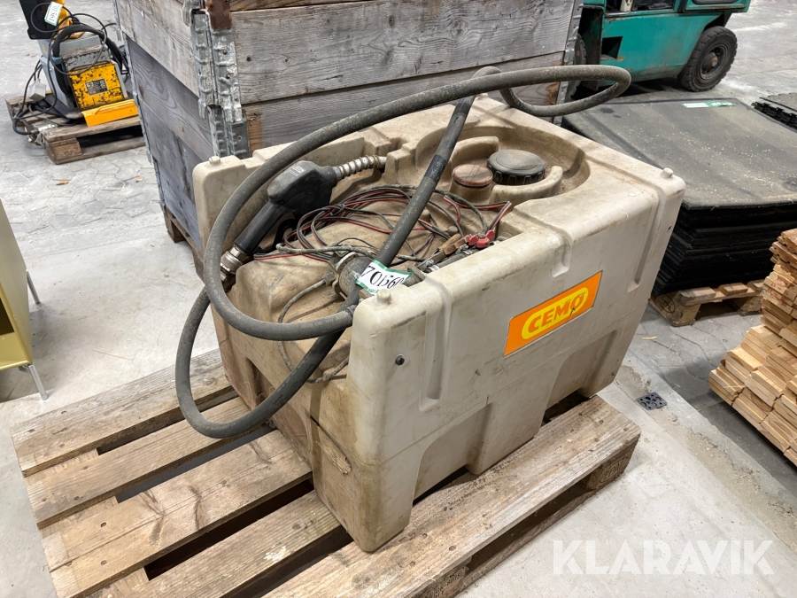 Dieseltank Cemo med pistol