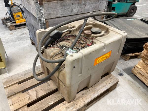 Dieseltank Cemo med pistol