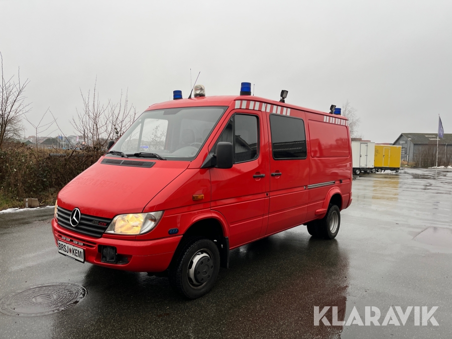 Brandbil Mercedes-Benz 416 CDI