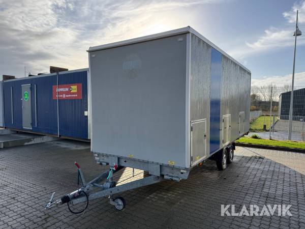 Toilet- og badeskur Scanvogn 1400