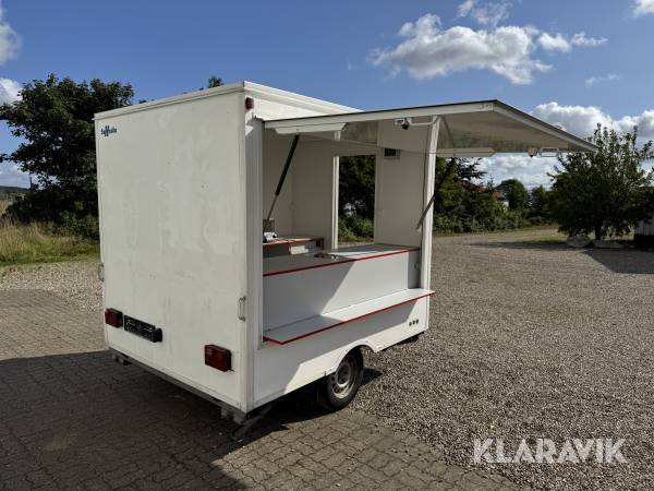 Pølsevogn med indhold Selandia Delux 250