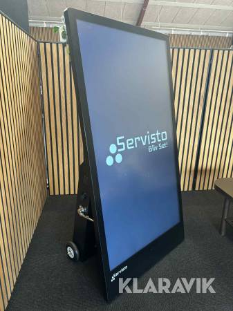 Digitalt A-skilt Servisto 55" Servisto Digitalt a-skilt