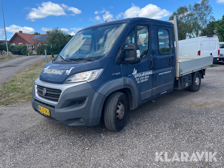 Mandskabsvogn Fiat Ducato 2,3 MJT 130 chassis 7 personer