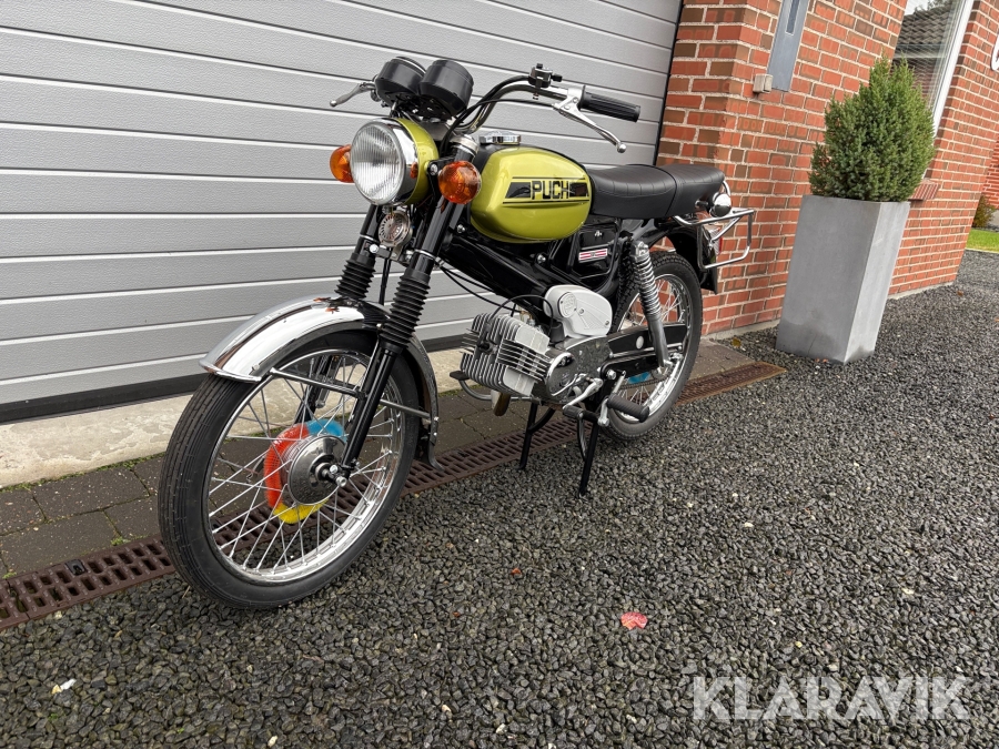 Knallert Puch VZ50 Flagskib nummermatch
