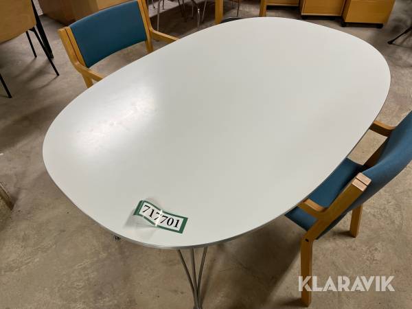 Mødebord Piet Hein med 2 stole