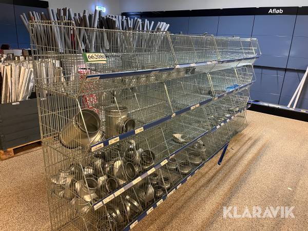 Værksteds/butik kurve 10 styk