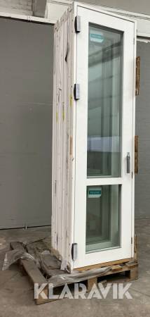 Smal terrassedør med 3 lags energiglas