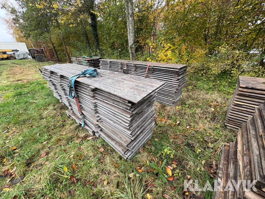 Gulv til telt 2 paller 40 styk