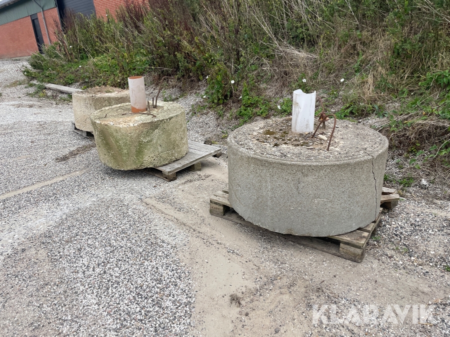 Betonklodser 3 styk