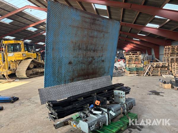 Lift Zepro ZHD 250-155 MA - til gardin trailer