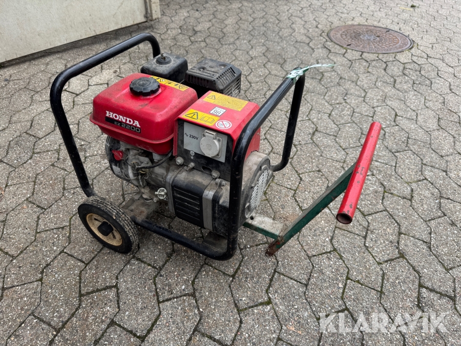 Generator Honda EZ 2200 med Hondamotor