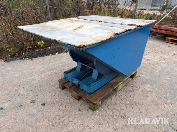 Vippecontainer med låg